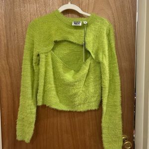 Ragged Priest Cut Out Sweater